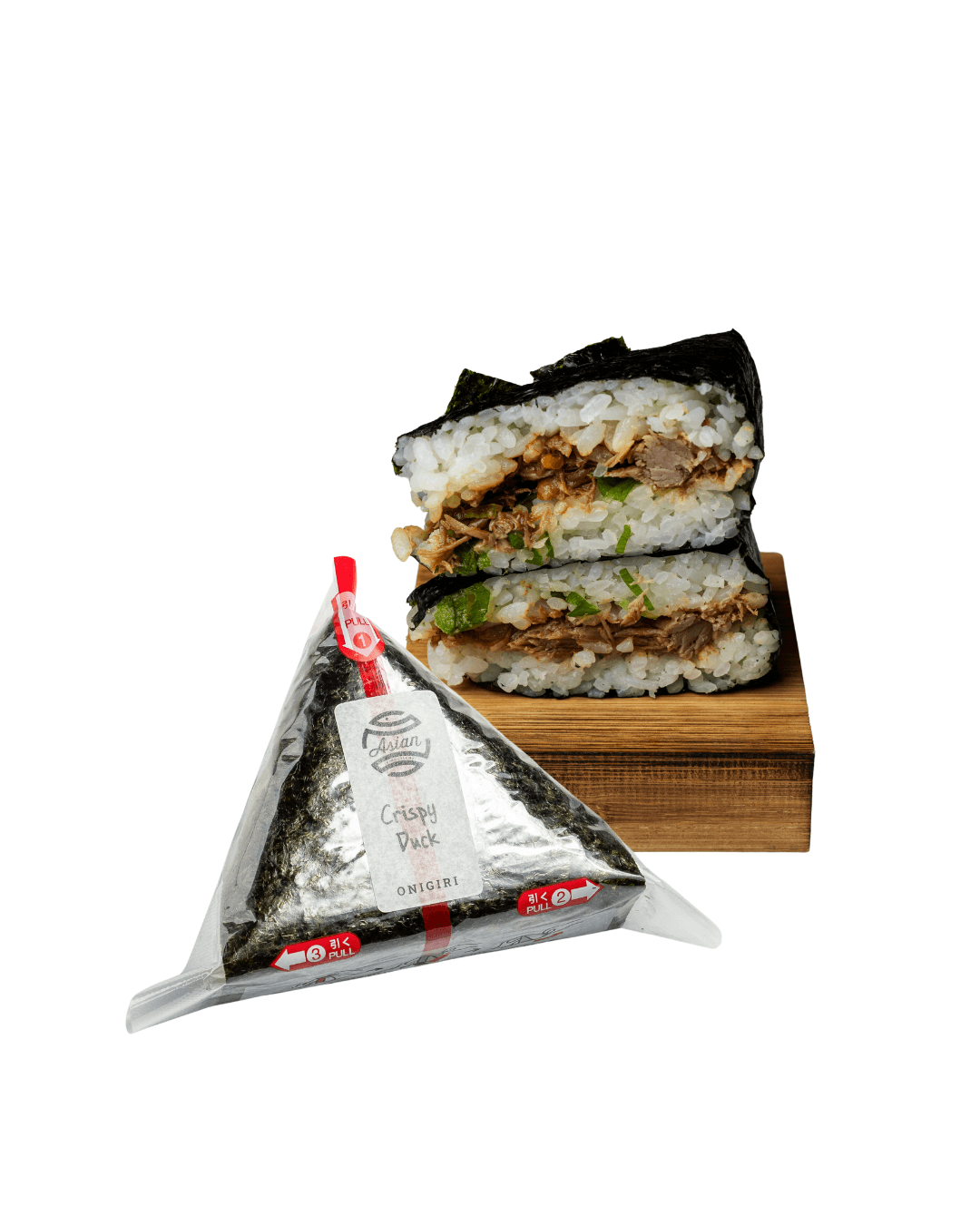 Crispy Duck Onigiri